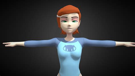 gwen tennyson 3d models